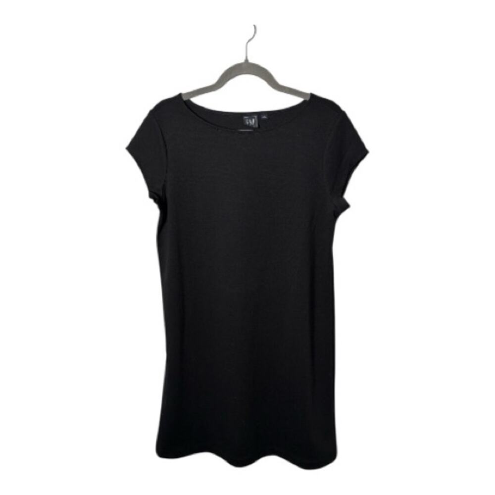 GAP Black Short Sleeve Shift Dress Medium